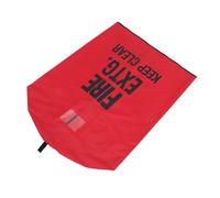 ibasenice Cubierta resistente para extintor de incendios 75x100 cm, funda impermeable para extintores de 50 kg, diseño de alta visibilidad para uso en patios y entornos industriales