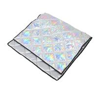 ibasenice Cubierta Térmica Reversible Aislamiento Térmico de Poliéster y Algodón Protector para Nevera y Refrigerador para Congelador Horizontal Uso Interior y Exterior