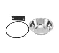 ibasenice Cuenco Colgante para Gatos Comedero para Mascotas Comederos Colgantes para Perros Material Inoxidable para Gatitos Bebedero para Cachorros Cuenco De Comida para Gatos