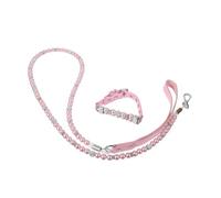 ibasenice Cuerda De Tracción para Mascotas Collar para Mascotas Correa para Perros Correa para Correr De Entrenamiento para Perros Grandes Collar De Perlas para Y Gatos