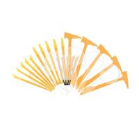 ibasenice De Herramientas De Excavación para 6 Piezas/Set Kit De Herramientas De Jardinería