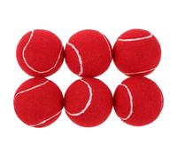 ibasenice de Tenis Rojas para Entrenamiento Goma Elástica Ligera y Resistente para Principiantes Niñas de Unidades para Práctica y Desarrollo de Habilidades