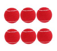 ibasenice De Tenis Rojas para Principiantes De Tenis Elásticas Y Divertidas para Niñas Pelota De