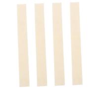 ibasenice de Tiras de Fieltro Blanco 4 Piezas Protección contra Desgaste y Ruido Accesorio para Práctica y Mantenimiento para Teclas de Instrumentos Musicales