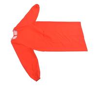 ibasenice Delantal Unisex Tipo Peto para Cocina y Trabajo, Resistente al Aceite, Fácil de Poner, Color Naranja, Adecuado para Proyectos de Pintura y Cocinas Domésticas