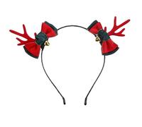 ibasenice Diadema De Cuernos De Reno Diadema De Astas Diademas Navideñas Para Mujer Sombreros De Reno De Navidad Tocado De Navidad Decoración Diadema De Reno Niño Cornamenta Regalo Metal