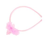 ibasenice diadema de princesa Accesorios para el cabello de niñas Accesorio cabello rosa bebé Adorno cabello rosa bebé niño diademas bandas para la cabeza para el cabello de las niñas seda