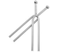 ibasenice Diapasones de Tono a 440hz Afinación Precisa y Tono Claro 2 Piezas para Guitarra de Aleación de Aluminio Plateada Accesorios Musicales Profesionales para Guitarra Acústica