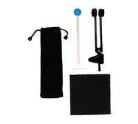 ibasenice Diapasones Om Para De Vibración y Sanación Sonora Horquilla Giratoria Para Curación Yoga Sonido y Por Vibración Incluye Bolsa Martillo De Sonido