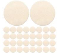 ibasenice Discos de Lufa Naturales Exfoliantes 36 Unidades 5.5x5.5 Cm Almohadillas Faciales de Esponja Vegetal para Limpieza y Exfoliación Corporal en Ducha y Cuidado Piel