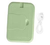 ibasenice Dispensador De Para Bebe Rellenar Bebés Auto El Secado Esponja Portátil Juguetes Calentadores Vagabundos Lavable Bebe Dispensador Toalla Usb Para Bebé Green Abs