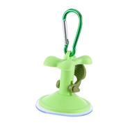 ibasenice Dispositivo Fijo para Perros Ventosa de Plástico Resistente, Ventosa para Mascotas Mosquetón y Hebilla, Adecuado para Paseo y Uso en Baño, Compatible Correas Color Aleatorio