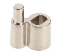 ibasenice Eje Central Ergonómico para Conciertos Tecnología de Ajuste de Alta Precisión de Válvula Rotativa Componente de Latón Resistente Corrosión para Trombón y Barítono en Fa