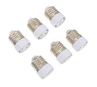 ibasenice Enchufe Bombilla Adaptador - E27 Adaptador de Base MR16 Convertidor de Enchufe de Bombilla de Lámpara de Base de Luz 6 Piezas (E27 a MR16)