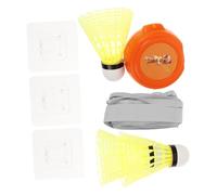 ibasenice Entrenador de Bádminton con Pelota Rebotadora para Entrenamiento Individual Herramienta Práctica para Adultos Interior y Exterior de Habilidades Diseño Único