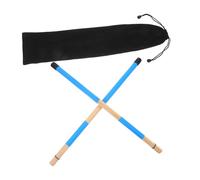 ibasenice Equipo De Percusión De Bambú 1 Par De Baquetas 19 Varillas Para Batería Herramientas De Batería Para Jazz y Folk