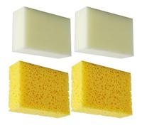 ibasenice Esponja de Cerámica Rectangular Buena Elasticidad y Fácil de Limpiar 4 Piezas para Manualidades DIY Adecuado para Actividades de Arte y Creación de Cerámica