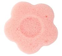 ibasenice Esponja Limpiadora Facial de Diseño de Flor Rosa, Natural para Limpiar y Cuidar la Piel del Rostro de Mujeres, Material Vegetal Degradable