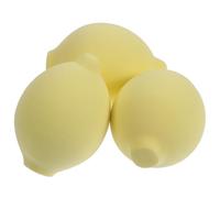 ibasenice Esponjas de Maquillaje Tipo Fruta 3 Unidades, Esponja Cosmética y Esponjosa para Base, Borla de Maquillaje sin Absorción, para Uso Húmedo y Seco, Accesorio de Belleza