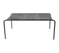 ibasenice Estante Organizador de Especias Grande para Encimera de Cocina, Multifuncional de Hierro Negro Resistente, Almacenamiento para Botellas y Condimentos, Adecuado para Despensa