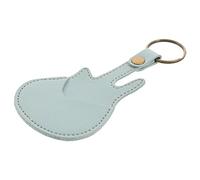 ibasenice Estuche De Cuero para Púas De Guitarra Bolsa De Transporte Almacenamiento De Púas Ligero y Duradero