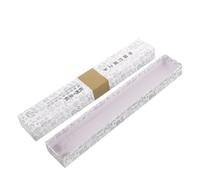 ibasenice Estuche Para Flauta De Papel Desmontable Caja Protectora Para Guardar Instrumentos De Viento Caja De Bambú Para Flauta Para Transportar y Almacenar