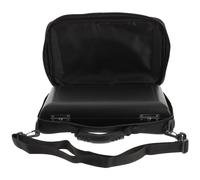 ibasenice Estuches y Bolsas Portátiles Para Oboe Con Cubierta De Pu Caja Rígida De Madera Negra y Bolsa De Lona Con Asa Para Viajar y Transportar Con Compartimentos Resistentes y Duraderos
