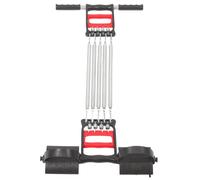 ibasenice Extensor de Pecho Multifuncional con Resistencia de Muelle para Ejercicio de Pecho Brazos y Espalda Casa Equipo de Musculación para Hombres