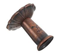 ibasenice Extintor de Moxibustión Metálico con Base en Forma de Loto para Varillas de 0,7' Portátil y Elegante Adecuado para Terapia de Moxibustión en Clínica