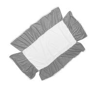 ibasenice Faldón De Cuna De Algodón Funda De Sábana Para Cuna Infantil Protección Anti-polvo Para Dormitorio