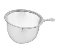 ibasenice Filtro de Té Accesorio Práctico para Tetera de Acero Inoxidable con Malla y Mango Colador para Té Suelto Adecuado para Oficina y Hogar