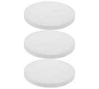 ibasenice Filtros Colectores de Polvo para Uñas 3 Piezas, Filtro Reutilizable Blanco de Plástico y Tela No Tejida para Aspiradora en Casa y Salón