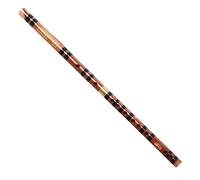 ibasenice Flauta China Portátil para Principiantes Instrumento de Madera para Estudiantes Flauta Dizi Música Tradicional China Clave C