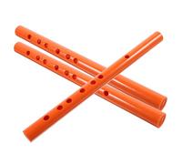 ibasenice Flauta Dulce De Resina Para Niños y Adultos, Flauta Travesera De 6 Agujeros, Set De 3 Piezas, Instrumento Musical Para Principiantes y Práctica Musical