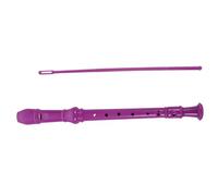 ibasenice Flauta Dulce Soprano para Principiantes con Varilla de Limpieza para Adolescentes Que Empiezan Instrumentos Musicales Flauta Dulce