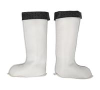 ibasenice Forros para Botas de Lluvia Hombre 45 CM Forro Interior de Felpa Cálido Aislante Calcetines para Botas Impermeables Invierno para Senderismo y Nieve