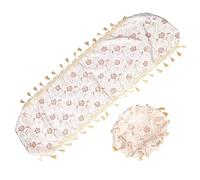 ibasenice Funda Para Instrumento Musical Protección Guzheng Decoración Clásica Resistente Suciedad Tela Lujosa