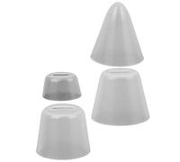 ibasenice Funda Protectora de Silicona Ligera Uso Prolongado y Cómodo para Flauta y Ocarina, Protector Blanco Durable para Instrumentos Musicales