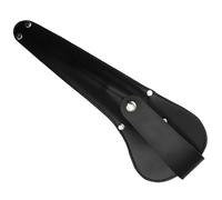 ibasenice Funda Protectora de Tijeras 3 Claveles Costura de PU Negra para Tijeras de Coser de 10 Pulgadas, Ligera y Segura para Manualidades de Costura