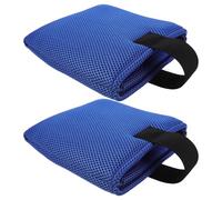 ibasenice Funda y Antideslizante para Reposapiés de Silla de Ruedas Protector Acolchado para Pies 1 Par Absorbe Impactos Compatible para Personas Mayores y Uso Diario