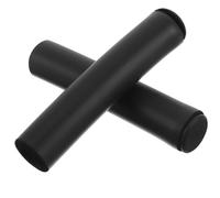 ibasenice Fundas Antideslizantes para Puños de Manillar de Bicicleta de Montaña, Gel Suave y Esponja Absorbente de Impactos, 1 Par Negro para Ciclismo al Aire Libre y Reemplazo Resistente