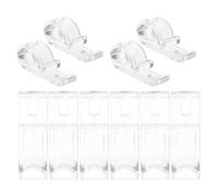 ibasenice Ganchos de Fijación para Persianas Enrollables Clips para Tiradores de Cortinas Accesorio para Cadenas de Cortinas 10 Piezas y Estores de Hogar Guía de Cordón Segura