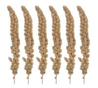 ibasenice Golosina de Mijo Seco Cáscara para Periquitos y Cacatúas, Alimento Natural para Pájaros Pequeños, 500 G, Snack Nutritivo para Pinzones y Canarios, Adecuado para Jaulas