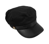 ibasenice Gorra de uniforme postal retro, gorra de cartero de los años 80 | Gorra de cartero vintage para fiestas temáticas, actuaciones en el escenario, disfraces de Halloween, cosplay y fotomatón.