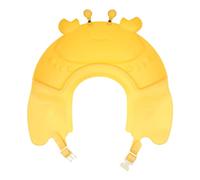 ibasenice Gorro de Champú Cangrejo esponja gorros de ducha tapa gorro de ducha gorro natacion gorro natación visera de ducha visera de baño para pequeños el plastico Yellow