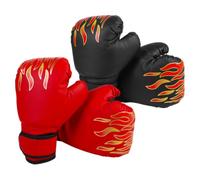 ibasenice Guantes de Boxeo Guantes de Kickboxing 2 Pares para Pequeños PU y Eva, Entrenamiento y Práctica