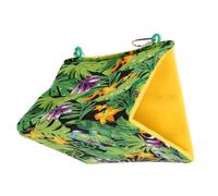 ibasenice Hamaca Colgante para Diseño De Tropical Nido De Pájaros Sombrilla De Verano para Mascotas Suministros para Pájaros