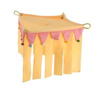 ibasenice Hamaca para Mascotas Pequeñas Escondite para Conejos Nido para Chinchillas Y Hámsters Nido para Hámsters Hamaca Esquinera para Conejos Escondite para Hámsteres