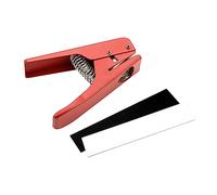 ibasenice Herramienta de Corte de Púas para Fabricantes de Guitarras Kit de Punzón para Hacer Guitarras para Púas Profesional