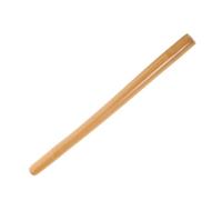 ibasenice Herramienta de Masaje Corporal de Bambú Natural Palo de Masaje de 42 CM X 2 CM para Espalda y Cuello Masajeador Manual para Aliviar Fatiga y Mejorar Circulación Sanguínea en